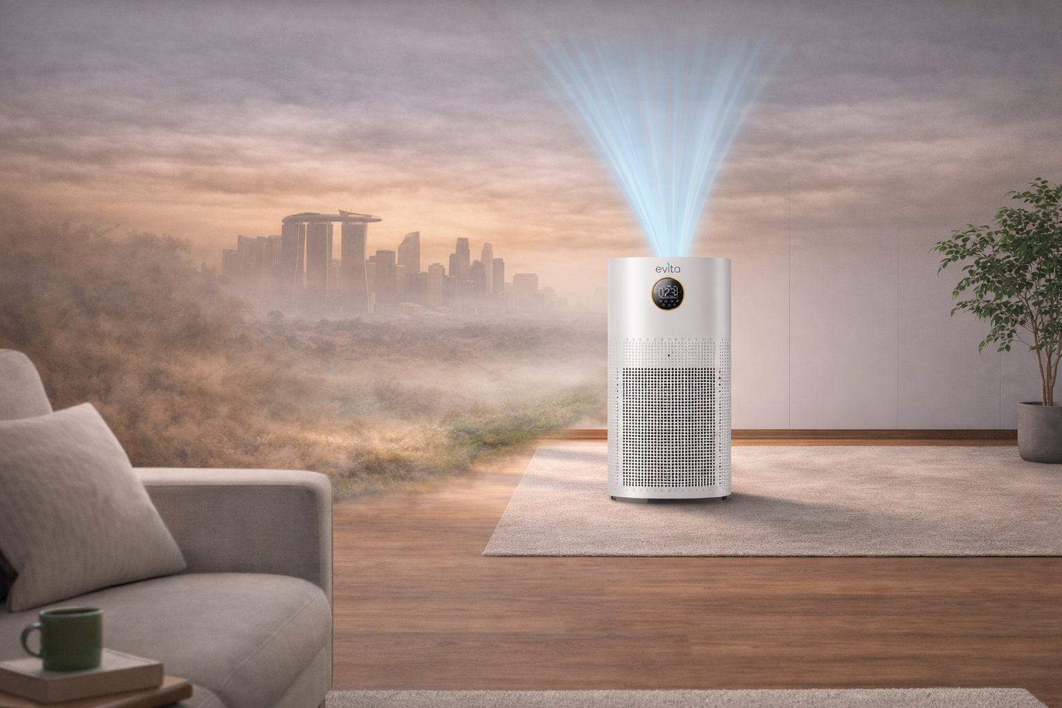 How Does the Evita Air Purifier Remove COVID-19 & Other Viruses?