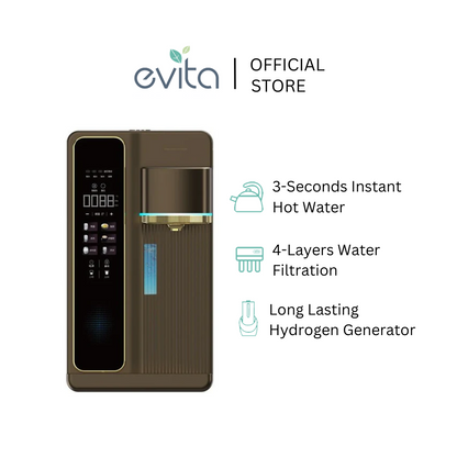 EVITA W25 PuraGold Table Top Water Purifier - Hydrogen Generator / Reverse Osmosis