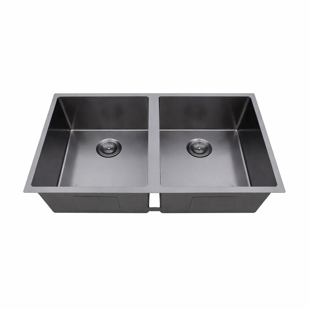 EVITA EKS-DU36 | 360mm + 360mm SUS316 Undermount Double Bowl Kitchen Sink