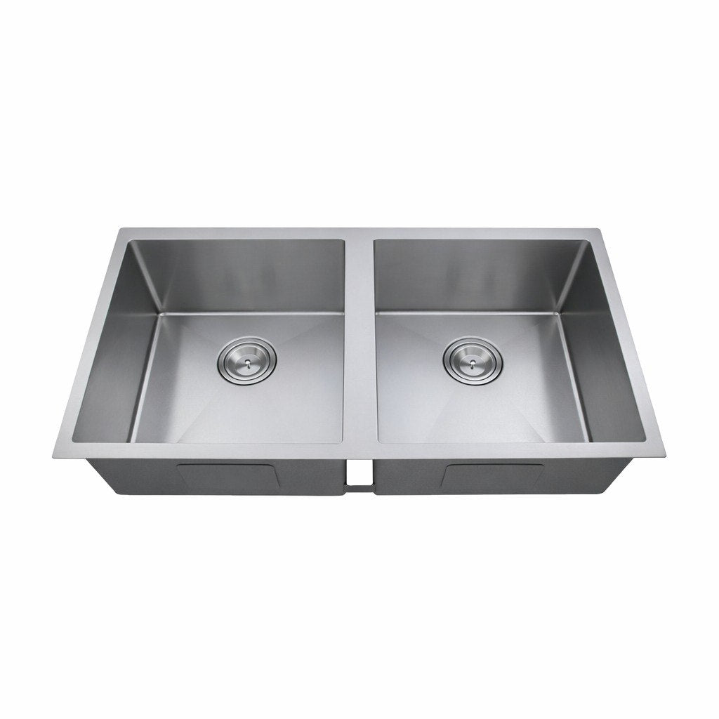 EVITA EKS-DU36 | 360mm + 360mm SUS316 Undermount Double Bowl Kitchen Sink