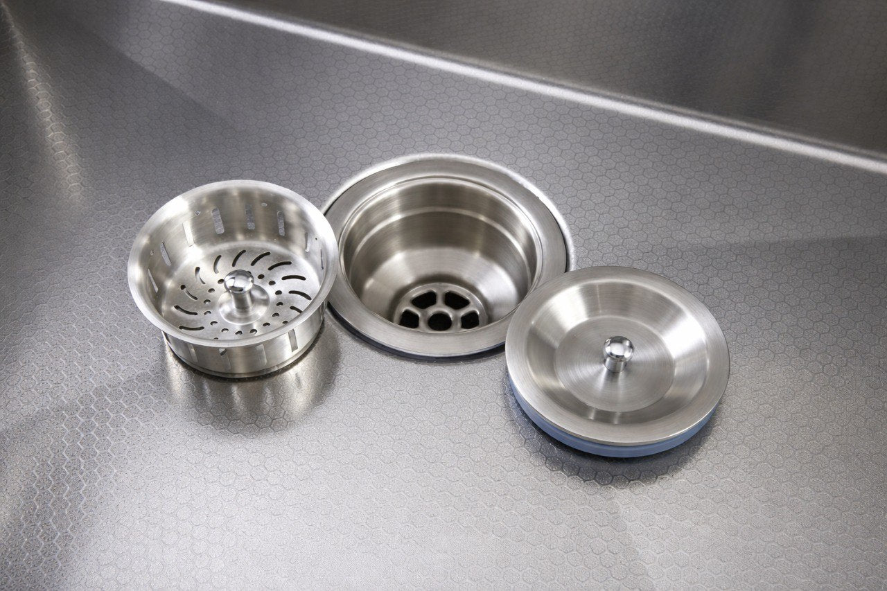 EVITA EKS-ST38HC | 380mm SUS316 Honeycomb Top Mount Single Bowl Kitchen Sink