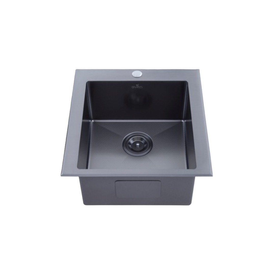 EVITA EKS-ST38HC | 380mm SUS316 Honeycomb Top Mount Single Bowl Kitchen Sink