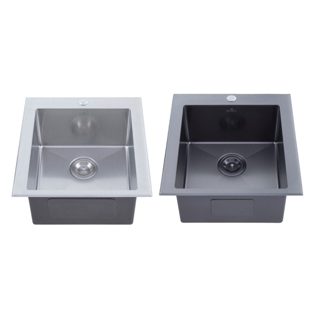 EVITA EKS-ST38HC | 380mm SUS316 Honeycomb Top Mount Single Bowl Kitchen Sink