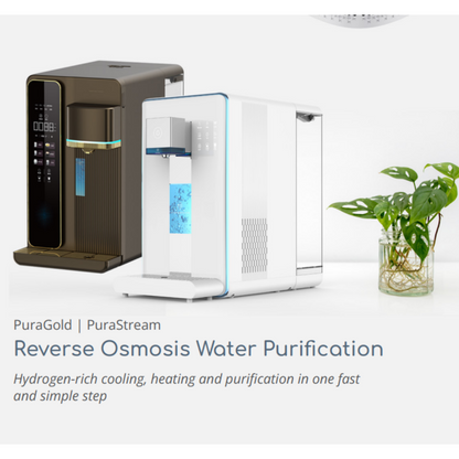 EVITA W19 PuraStream Table Top Water Purifier - Hydrogen Generator / Reverse Osmosis