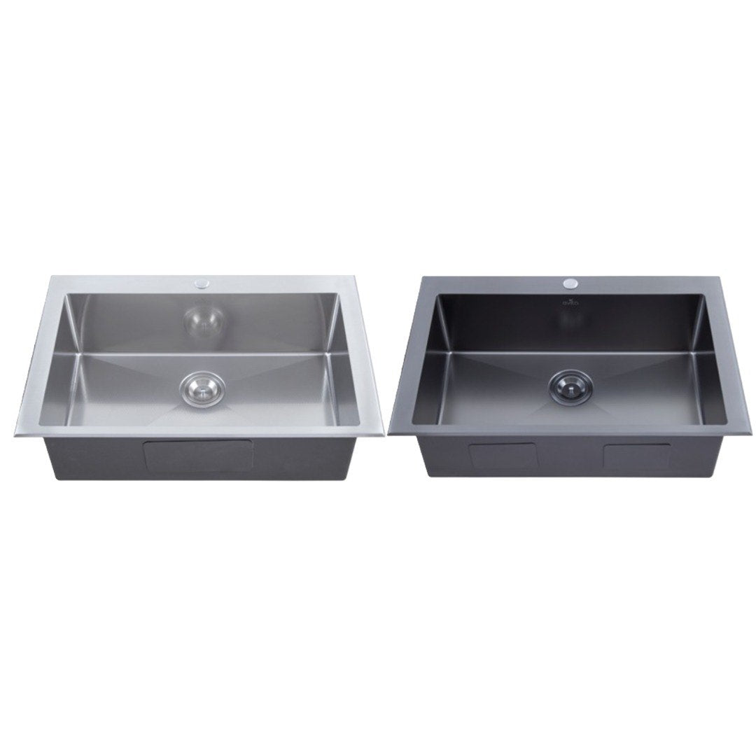 EVITA EKS-ST68HC | 680mm SUS316 Honeycomb Top Mount Single Bowl Kitchen Sink