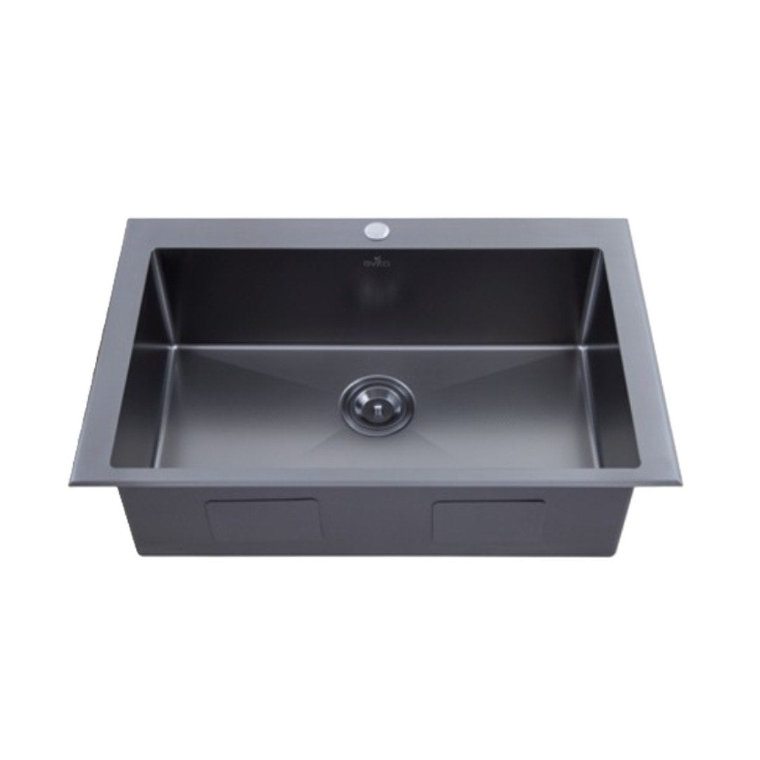 EVITA EKS-ST68HC | 680mm SUS316 Honeycomb Top Mount Single Bowl Kitchen Sink