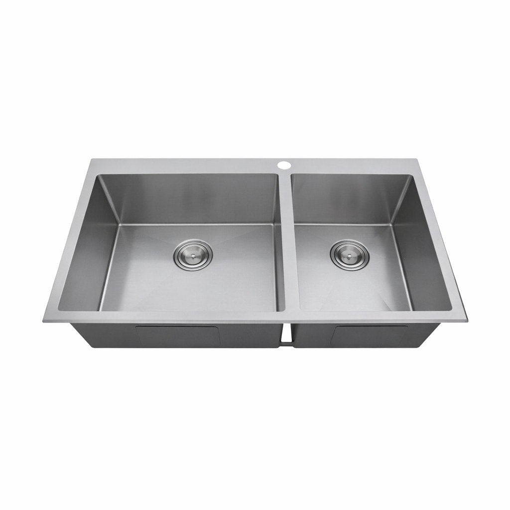 EVITA EKS-DT48 | 480mm + 310mm SUS316 Top Mount Double Bowl Kitchen Sink