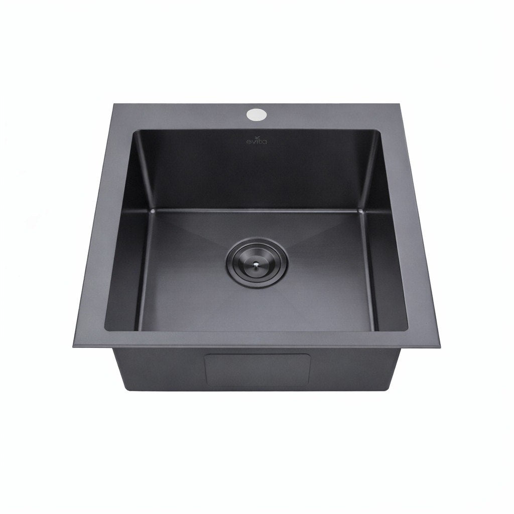 EVITA EKS-ST48 | 480mm SUS316 Top Mount Single Bowl Kitchen Sink