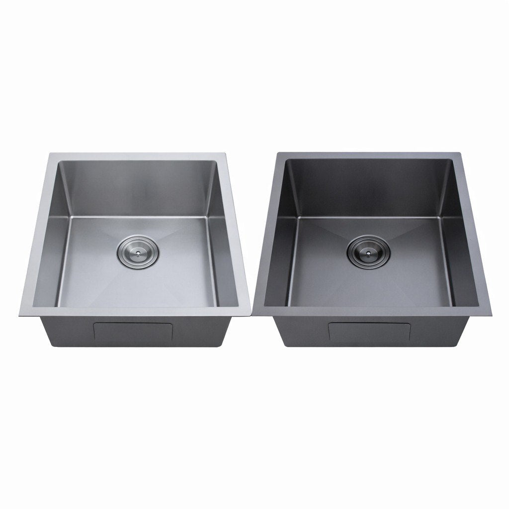 EVITA EKS-SU38 | 380mm Undermount Single Bowl Kitchen Sink