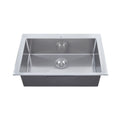 EVITA EKS-ST68HC | 680mm SUS316 Honeycomb Top Mount Single Bowl Kitchen Sink