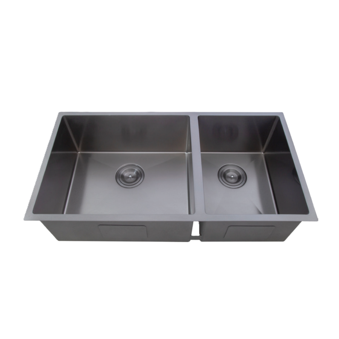 EVITA EKS-DU48 | 480mm + 310mm SUS316 Undermount Double Bowl Kitchen Sink