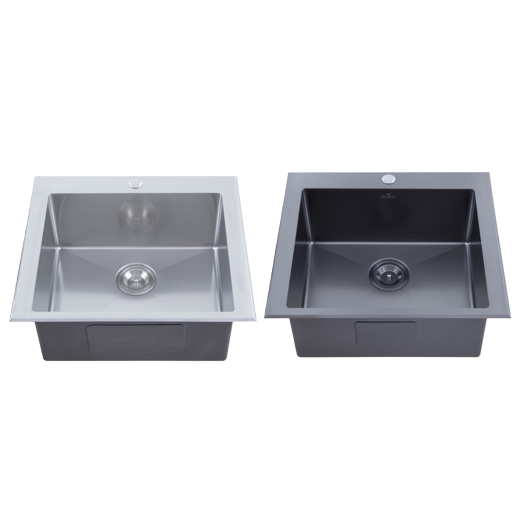 EVITA EKS-ST48HC | 480mm SUS316 Honeycomb Top Mount Single Bowl Kitchen Sink